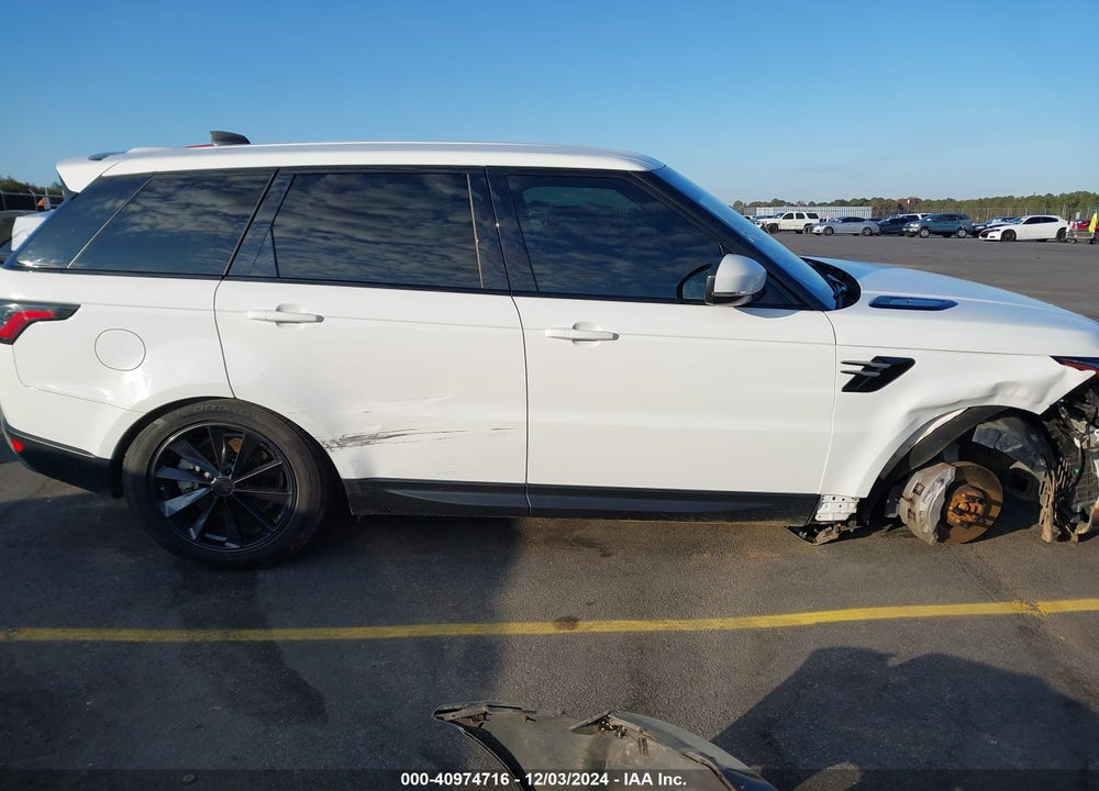 2019 LAND ROVER RANGE ROVER SPORT SE VIN: SALWG2RV8KA825628