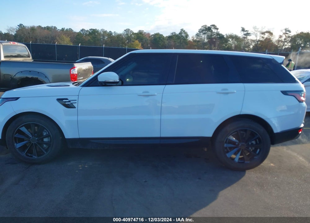 2019 LAND ROVER RANGE ROVER SPORT SE VIN: SALWG2RV8KA825628