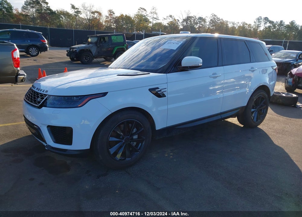 2019 LAND ROVER RANGE ROVER SPORT SE VIN: SALWG2RV8KA825628