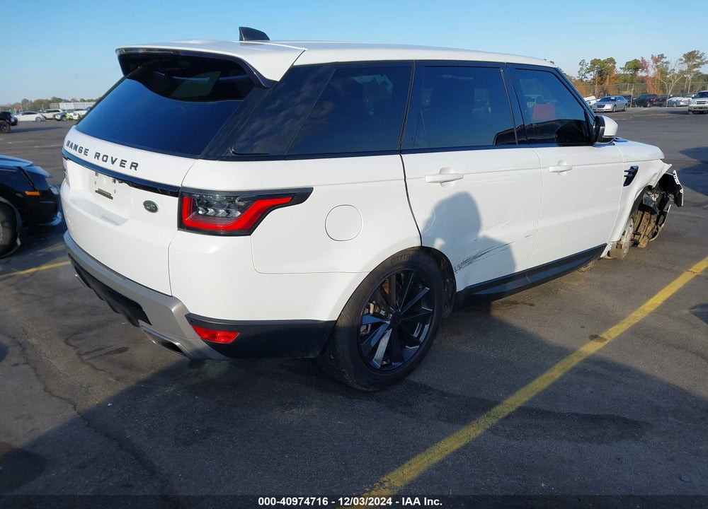 2019 LAND ROVER RANGE ROVER SPORT SE VIN: SALWG2RV8KA825628