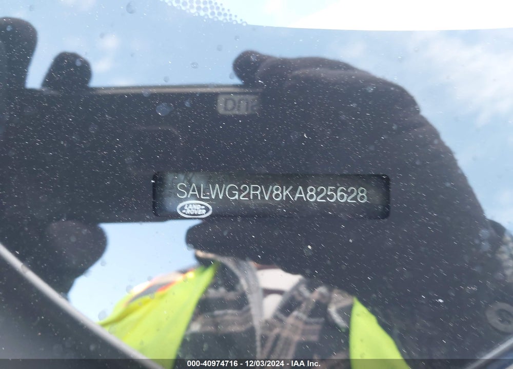 2019 LAND ROVER RANGE ROVER SPORT SE VIN: SALWG2RV8KA825628