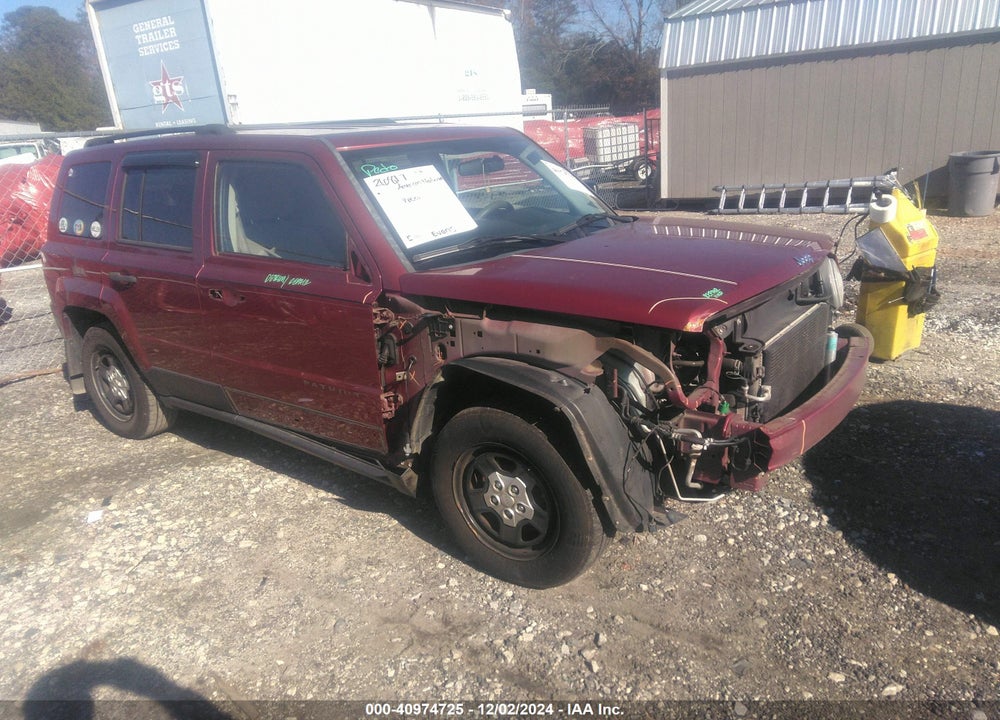 2014 JEEP PATRIOT SPORT VIN: 1C4NJPBB0ED869921
