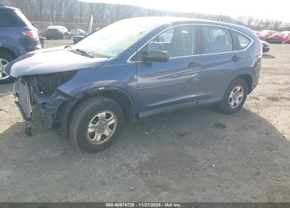 2014 HONDA CR-V LX VIN: 2HKRM4H39EH702653