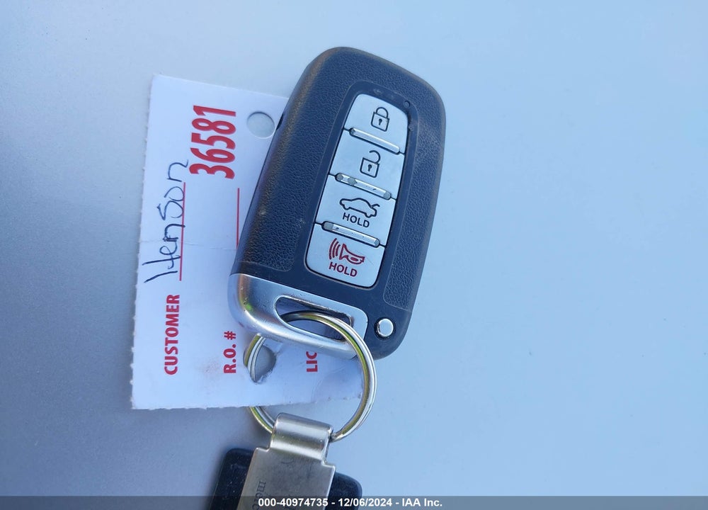 2013 HYUNDAI AZERA VIN: KMHFH4JG4DA225023