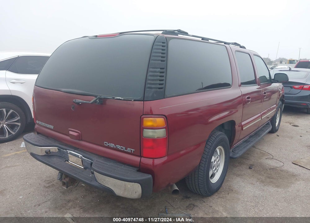 2003 CHEVROLET SUBURBAN 1500 LT VIN: 1GNEC16T43J134620