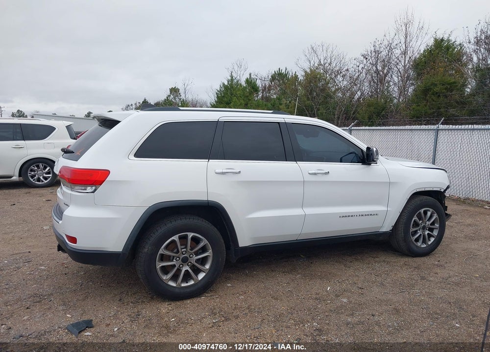 2014 JEEP GRAND CHEROKEE LIMITED VIN: 1C4RJEBG7EC423837