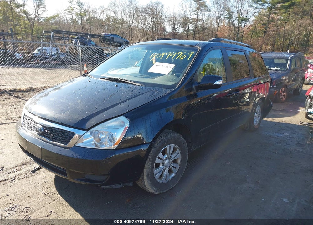 2012 KIA SEDONA LX VIN: KNDMG4C71C6492911