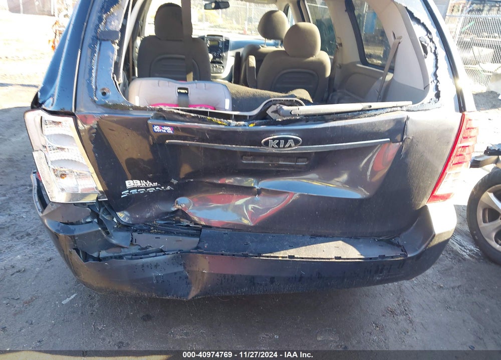 2012 KIA SEDONA LX VIN: KNDMG4C71C6492911