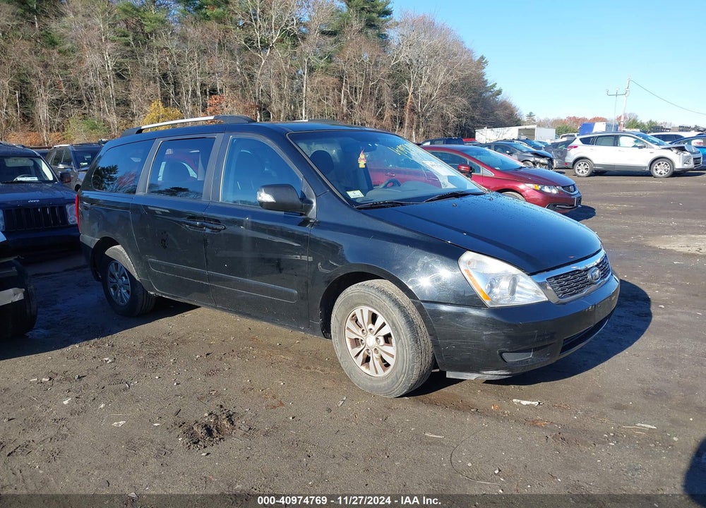 2012 KIA SEDONA LX VIN: KNDMG4C71C6492911