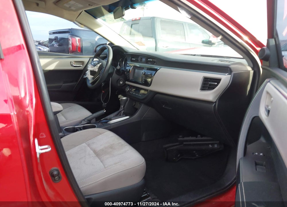 2016 TOYOTA COROLLA LE VIN: 2T1BURHE9GC705512