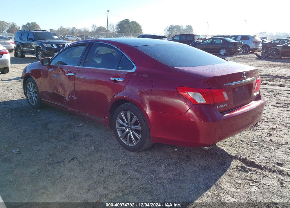 2009 LEXUS ES VIN: JTHBJ46G092274543