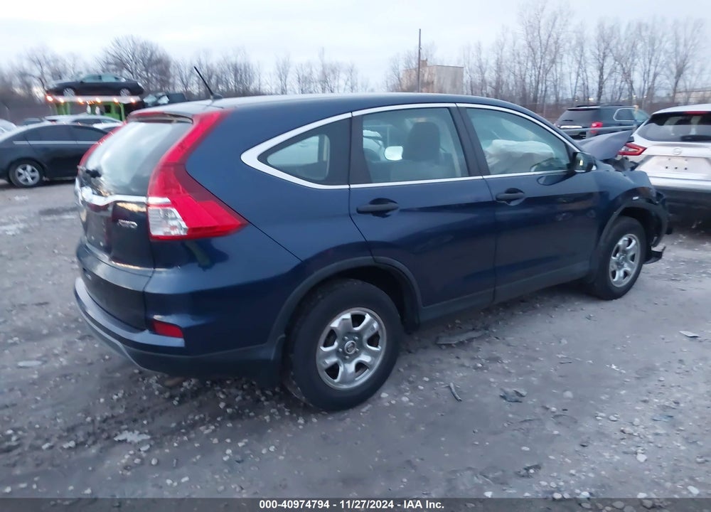 2015 HONDA CR-V LX VIN: 5J6RM4H3XFL054893