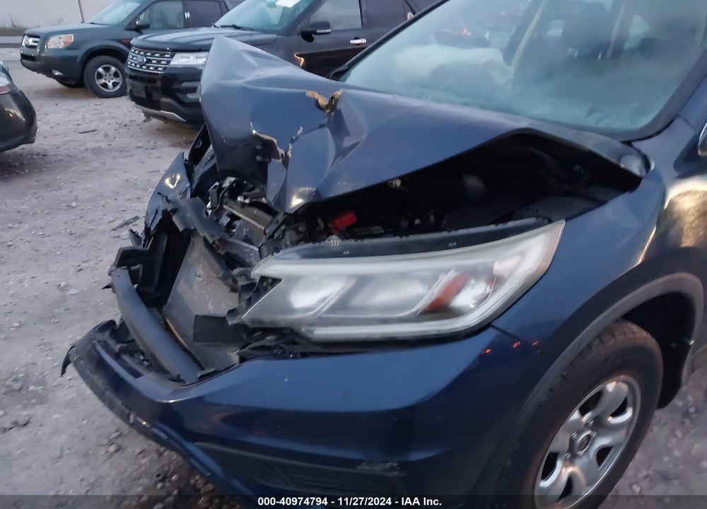 2015 HONDA CR-V LX VIN: 5J6RM4H3XFL054893