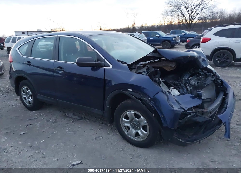 2015 HONDA CR-V LX VIN: 5J6RM4H3XFL054893