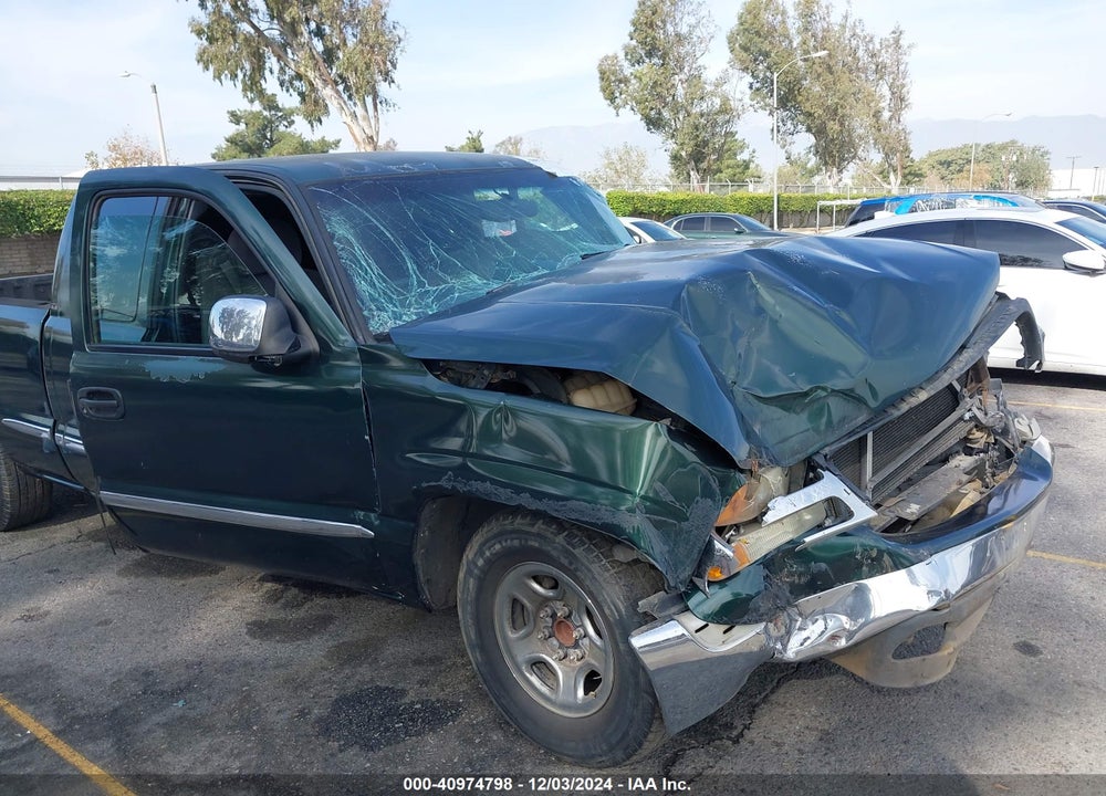 2002 GMC SIERRA 1500 SLE VIN: 2GTEC19V121150546