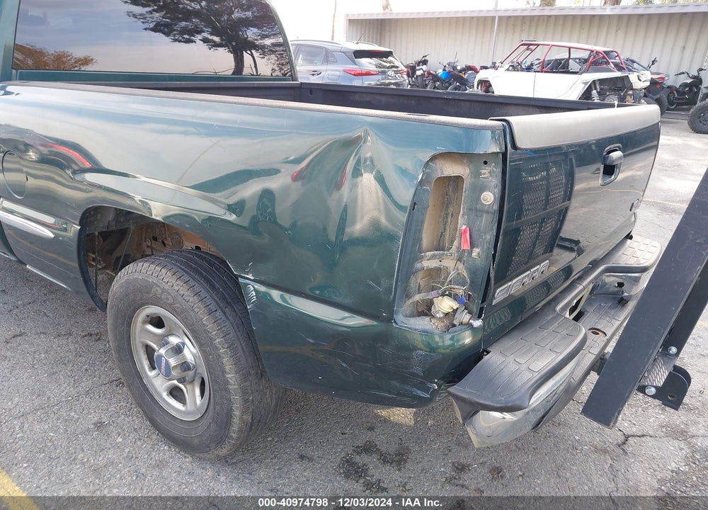 2002 GMC SIERRA 1500 SLE VIN: 2GTEC19V121150546