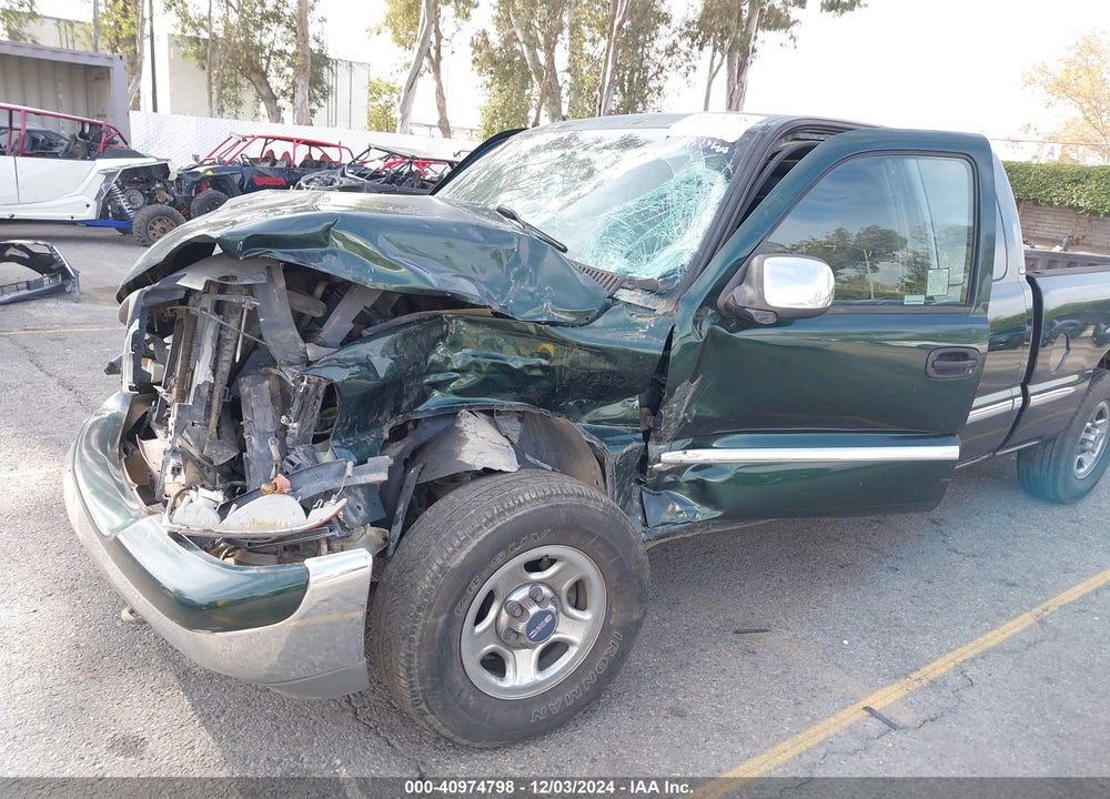 2002 GMC SIERRA 1500 SLE VIN: 2GTEC19V121150546
