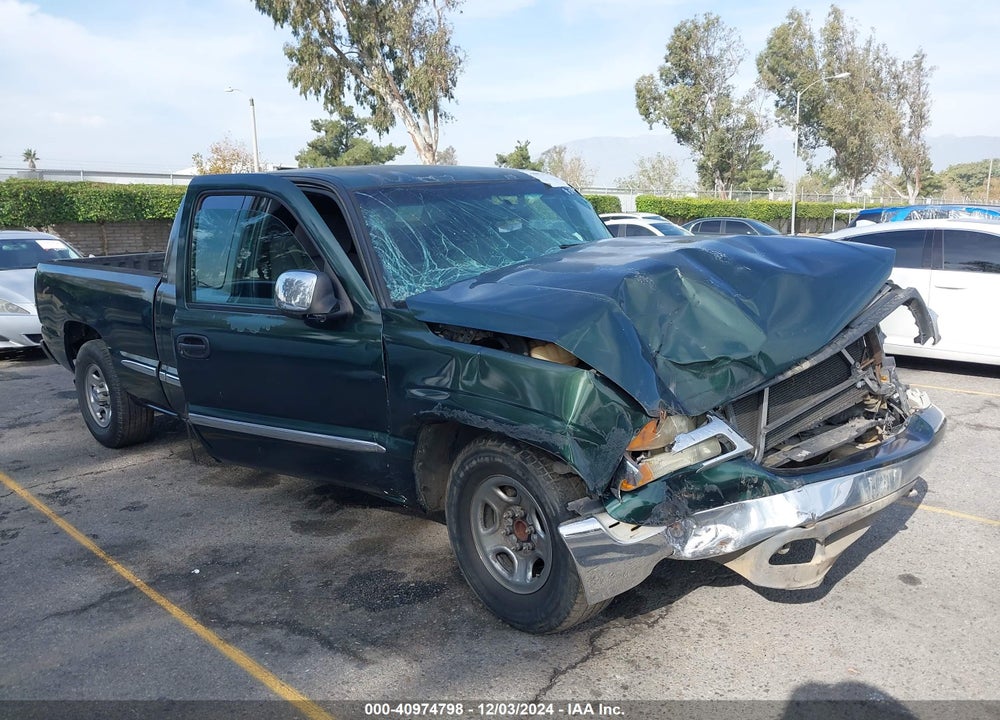 2002 GMC SIERRA 1500 SLE VIN: 2GTEC19V121150546