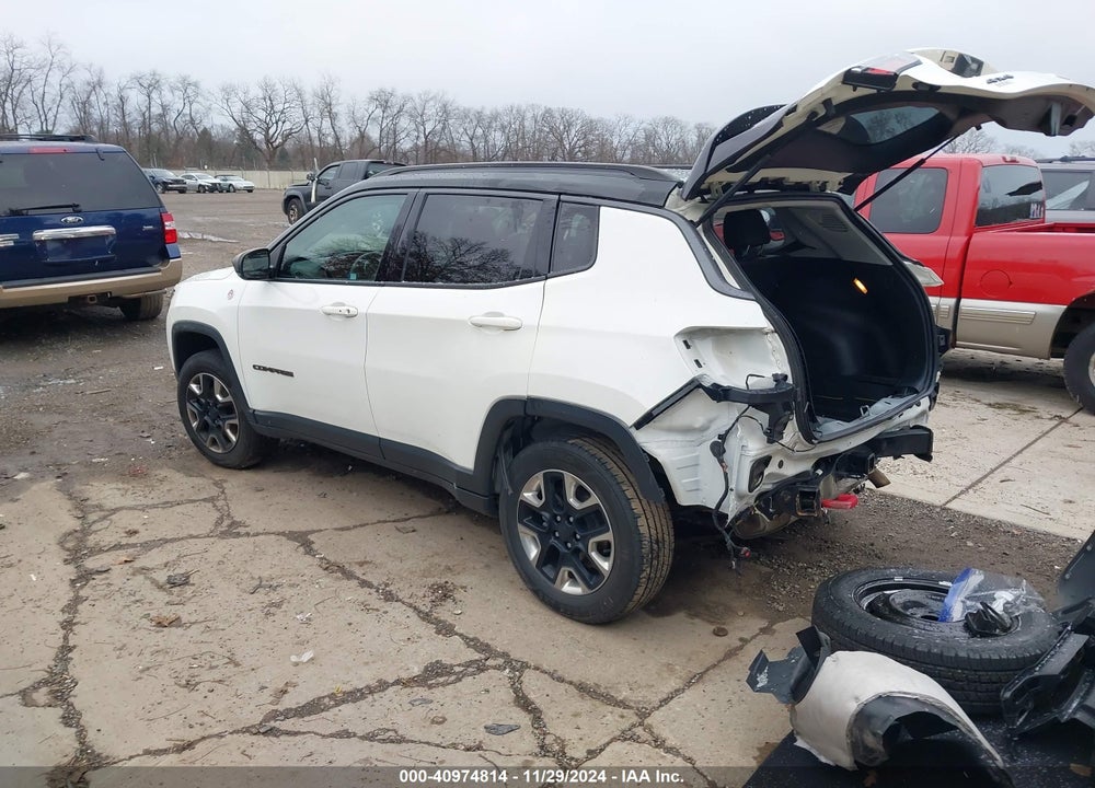 2018 JEEP COMPASS TRAILHAWK 4X4 VIN: 3C4NJDDB7JT410658