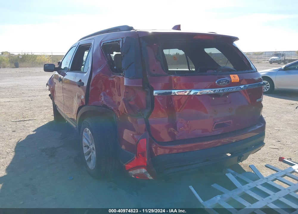 2017 FORD EXPLORER VIN: 1FM5K7BH0HGC43978