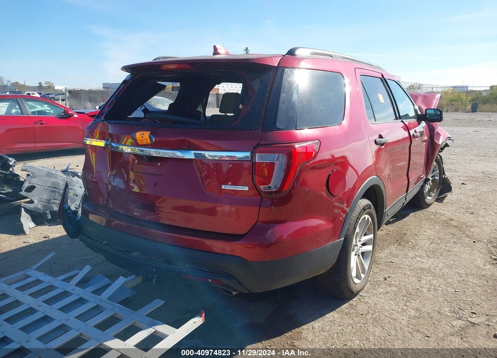 2017 FORD EXPLORER VIN: 1FM5K7BH0HGC43978