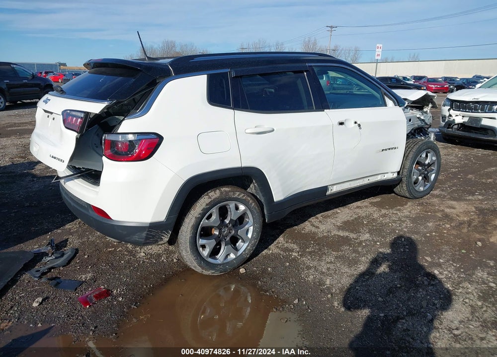 2019 JEEP COMPASS LIMITED 4X4 VIN: 3C4NJDCB1KT842360