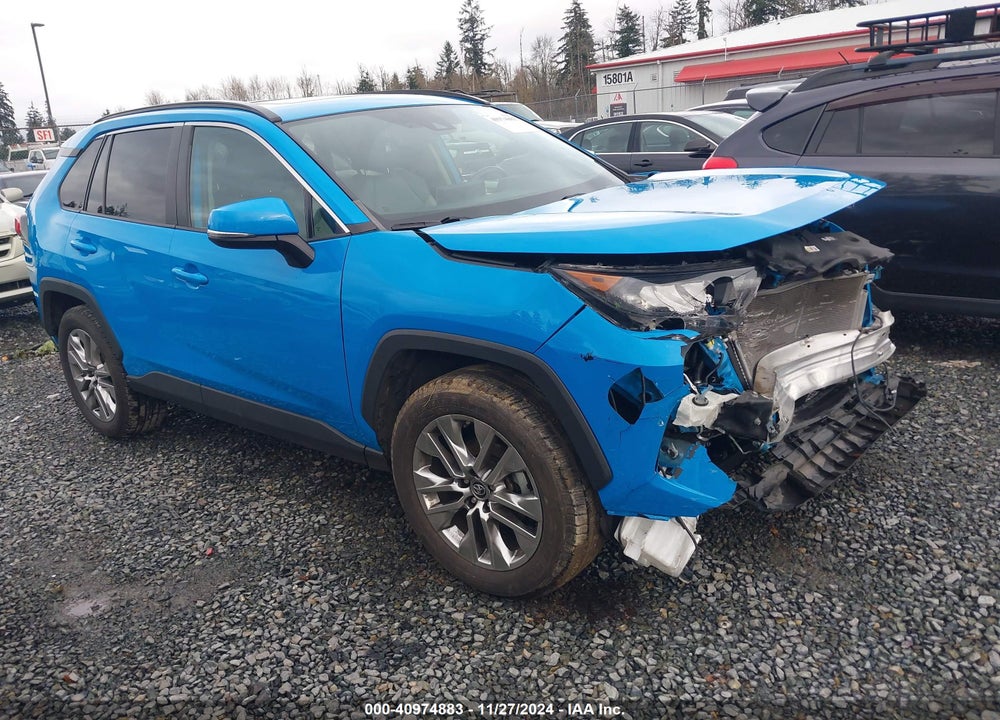 2019 TOYOTA RAV4 XLE PREMIUM VIN: 2T3A1RFV2KW055654