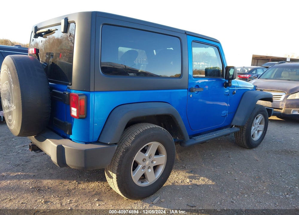 2015 JEEP WRANGLER SPORT VIN: 1C4AJWAG4FL565861