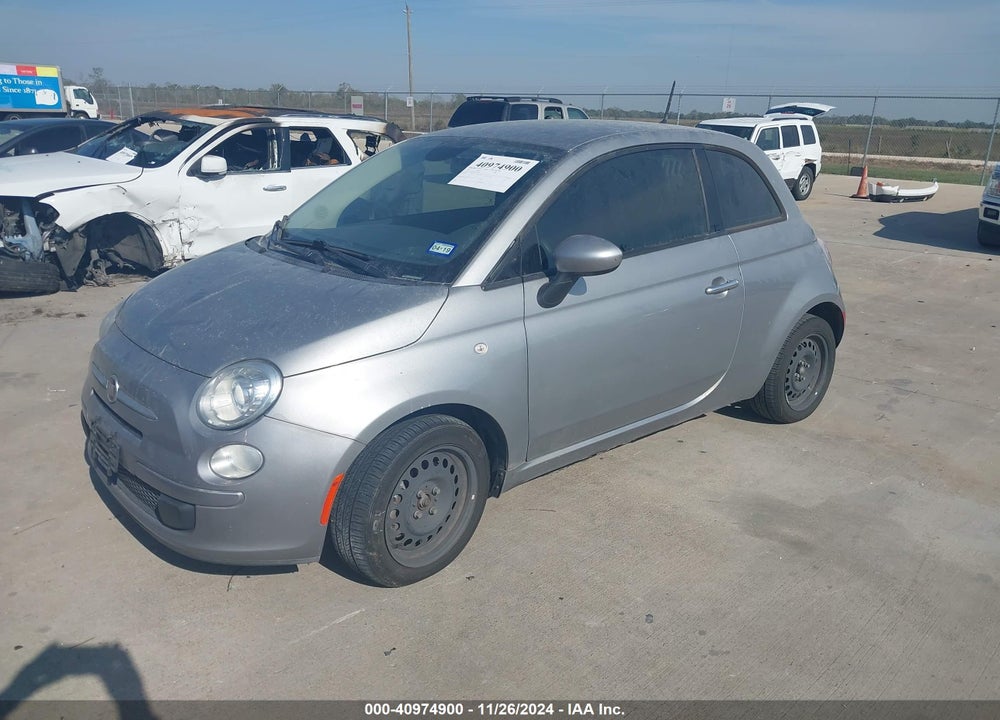 2015 FIAT 500 POP VIN: 3C3CFFAR9FT663546