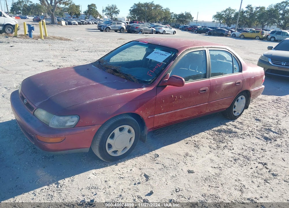 1996 TOYOTA COROLLA DX VIN: 1NXBB02E3TZ489904
