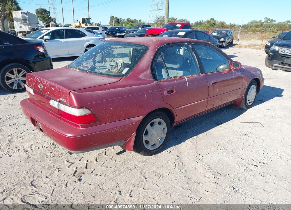 1996 TOYOTA COROLLA DX VIN: 1NXBB02E3TZ489904