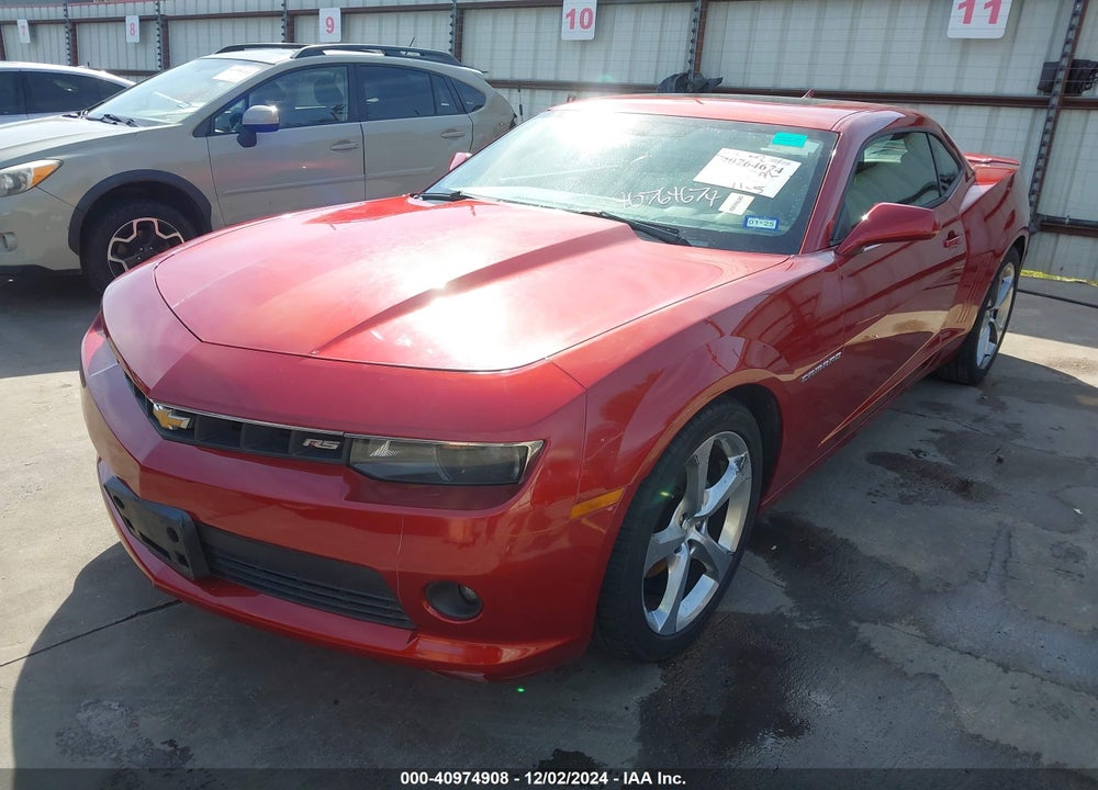 2014 CHEVROLET CAMARO 2LT VIN: 2G1FC1E34E9144375