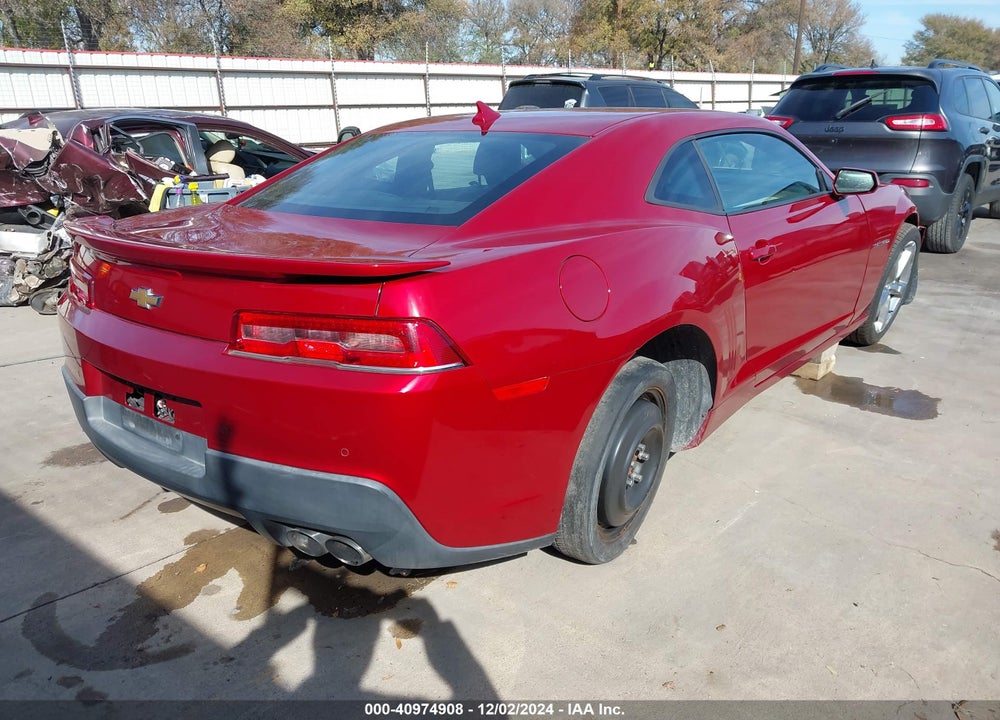 2014 CHEVROLET CAMARO 2LT VIN: 2G1FC1E34E9144375
