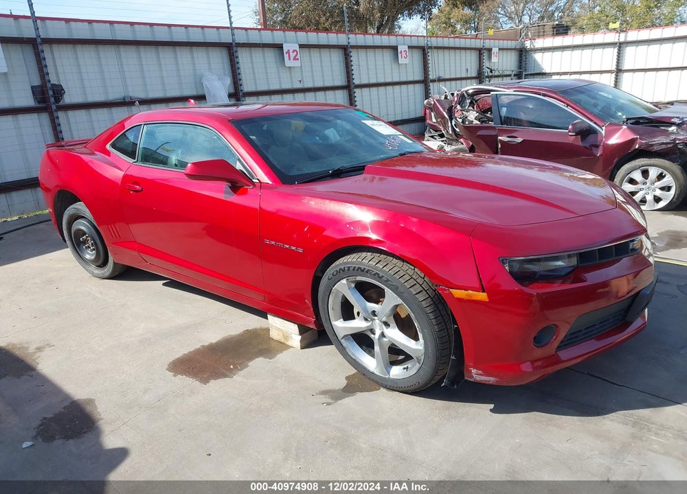 2014 CHEVROLET CAMARO 2LT VIN: 2G1FC1E34E9144375