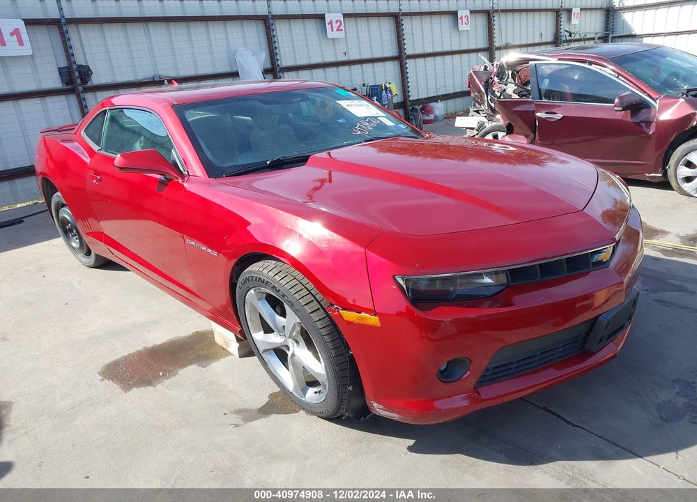 2014 CHEVROLET CAMARO 2LT VIN: 2G1FC1E34E9144375