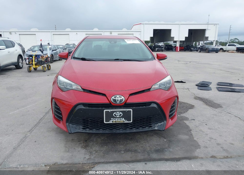 2018 TOYOTA COROLLA SE VIN: 2T1BURHE6JC022934