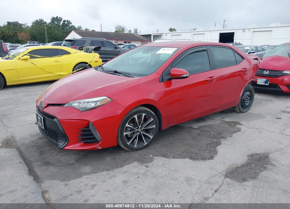 2018 TOYOTA COROLLA SE VIN: 2T1BURHE6JC022934