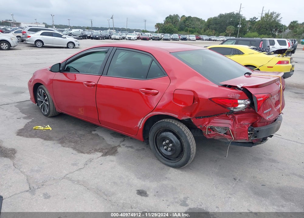 2018 TOYOTA COROLLA SE VIN: 2T1BURHE6JC022934