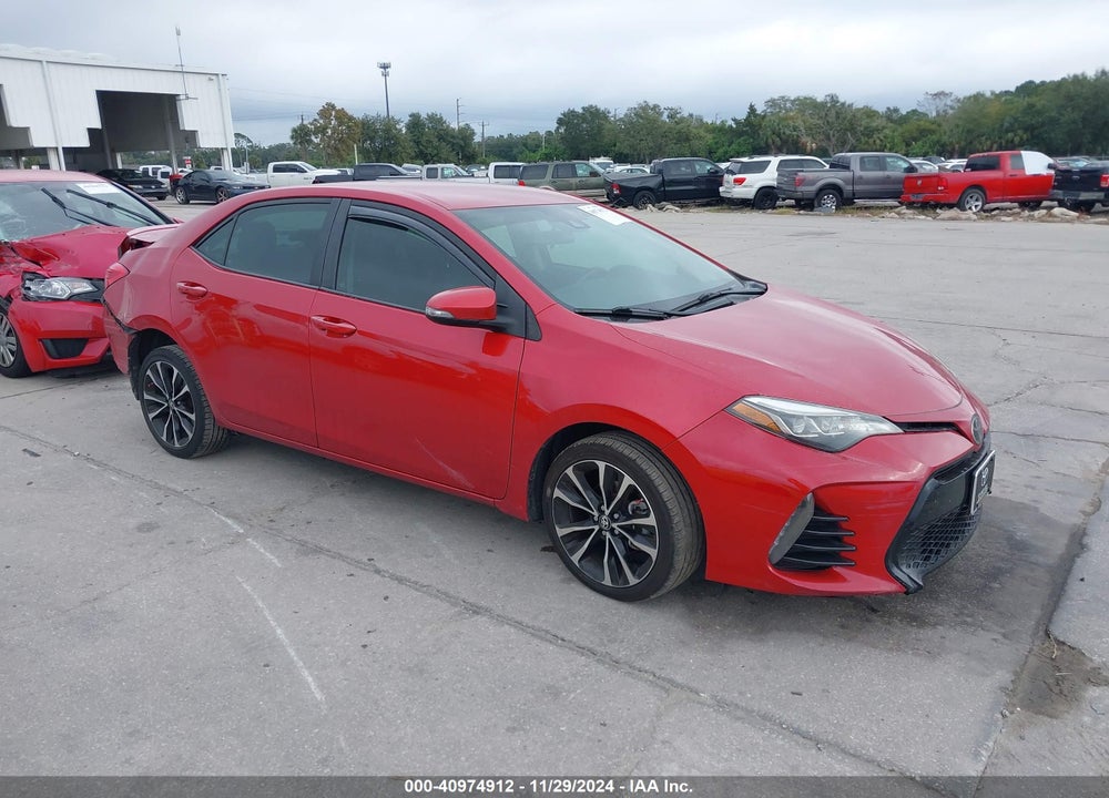 2018 TOYOTA COROLLA SE VIN: 2T1BURHE6JC022934