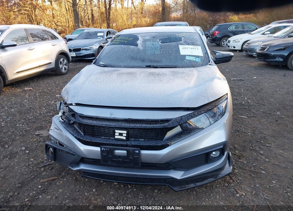 2019 HONDA CIVIC SPORT VIN: 2HGFC2F80KH534156