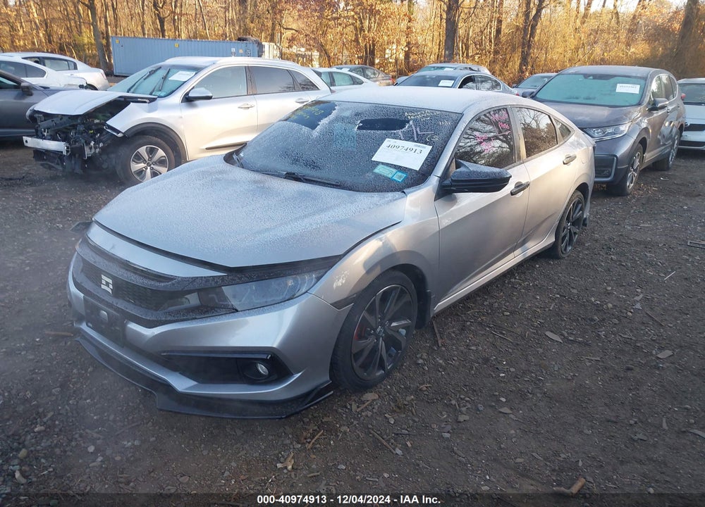 2019 HONDA CIVIC SPORT VIN: 2HGFC2F80KH534156