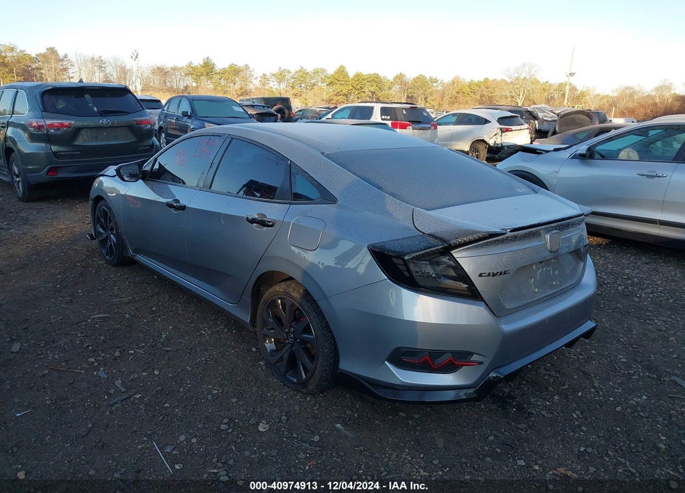 2019 HONDA CIVIC SPORT VIN: 2HGFC2F80KH534156