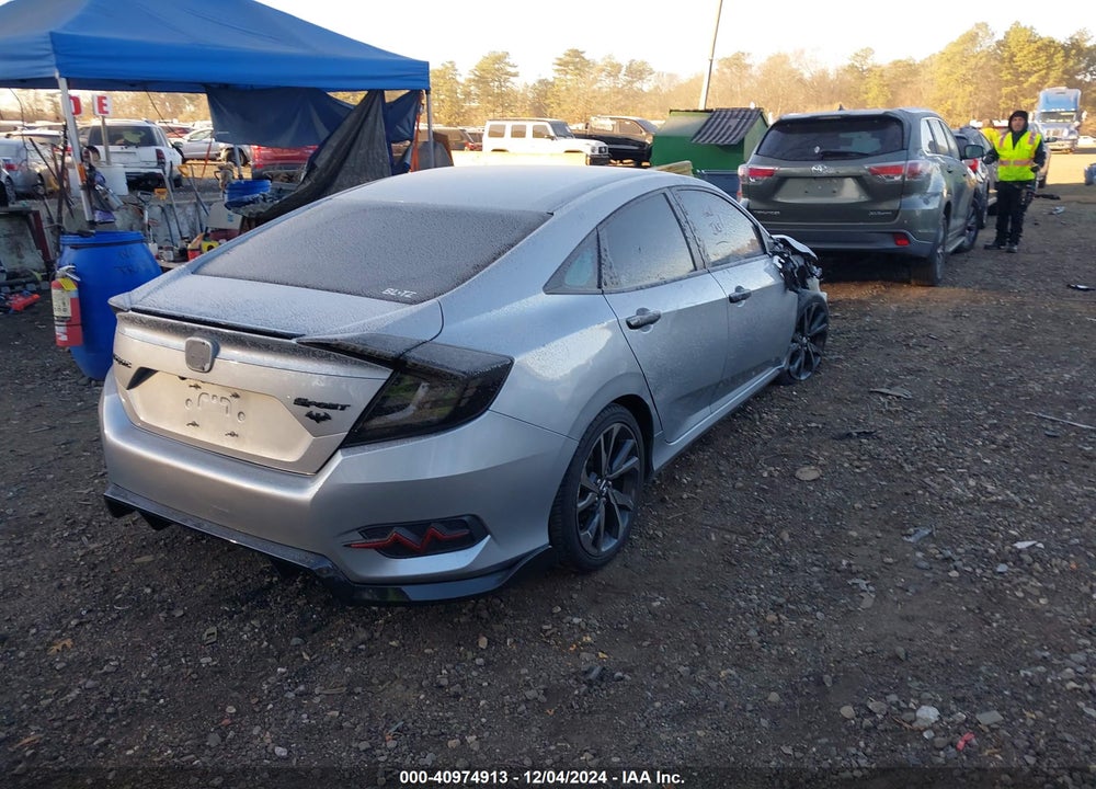 2019 HONDA CIVIC SPORT VIN: 2HGFC2F80KH534156