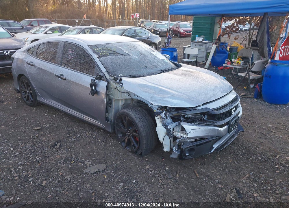 2019 HONDA CIVIC SPORT VIN: 2HGFC2F80KH534156