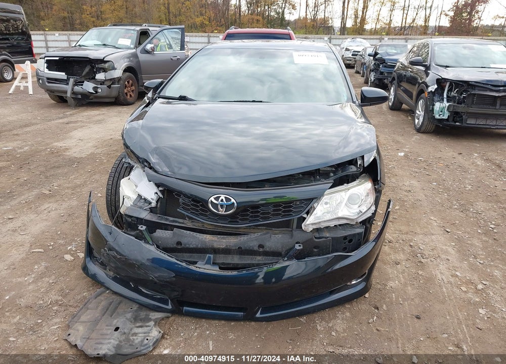 2014 TOYOTA CAMRY SE VIN: 4T1BF1FKXEU414484