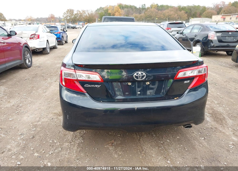 2014 TOYOTA CAMRY SE VIN: 4T1BF1FKXEU414484