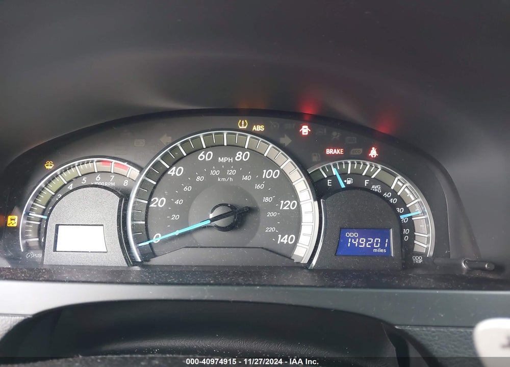 2014 TOYOTA CAMRY SE VIN: 4T1BF1FKXEU414484