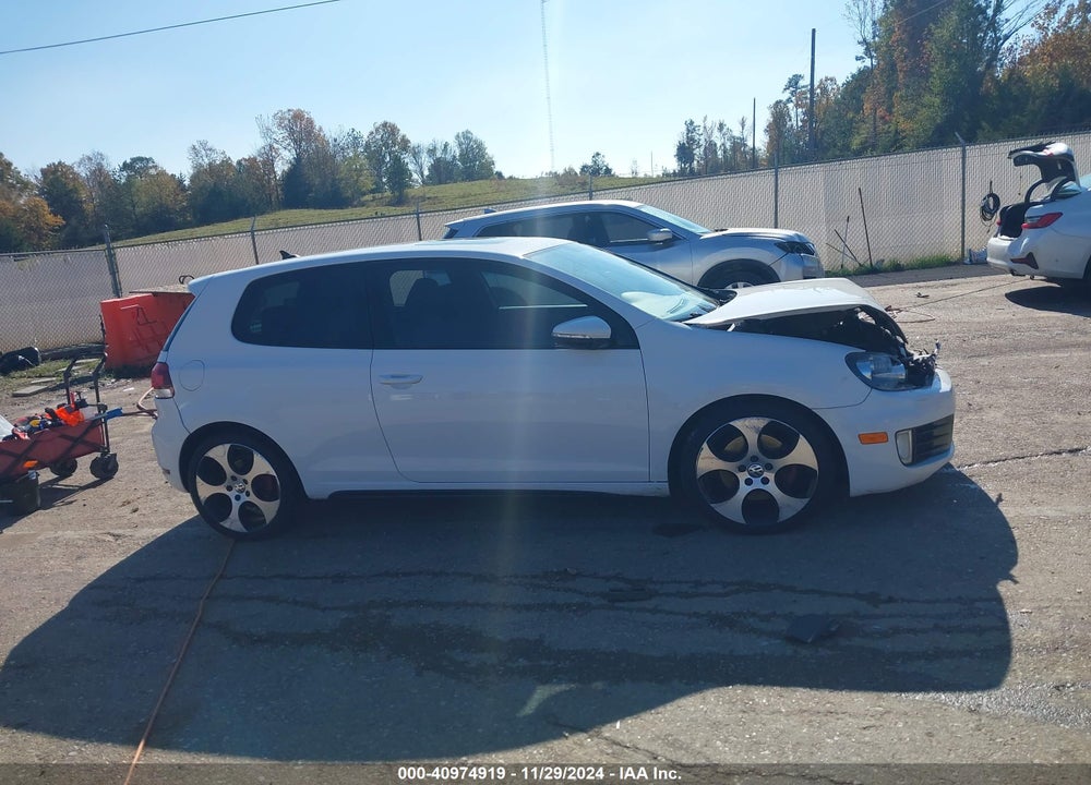 2012 VOLKSWAGEN GTI 2-DOOR VIN: WVWEV7AJ6CW211373