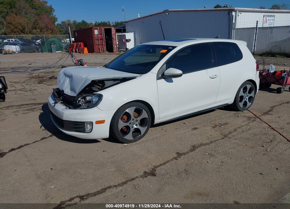2012 VOLKSWAGEN GTI 2-DOOR VIN: WVWEV7AJ6CW211373