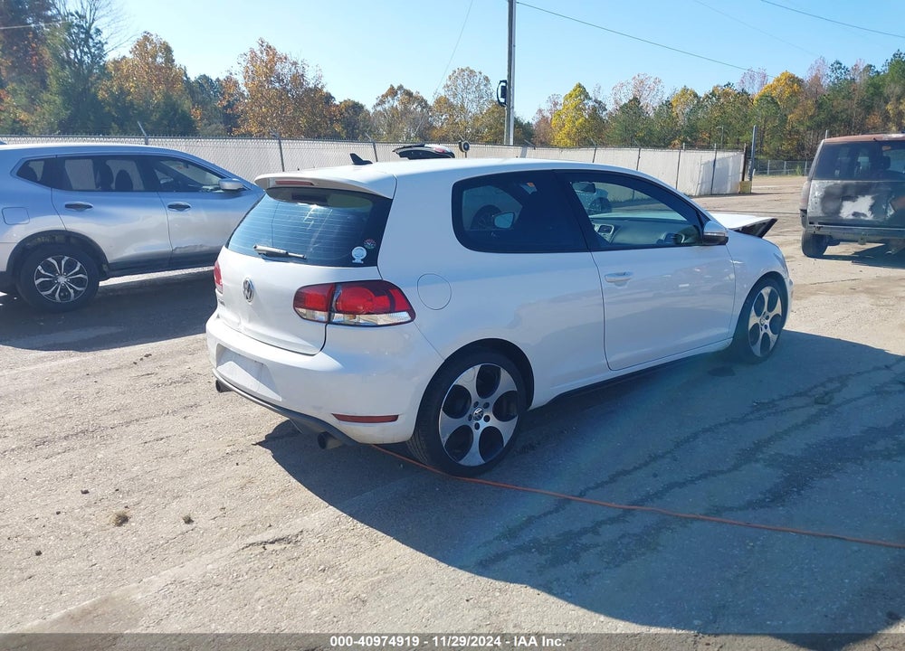 2012 VOLKSWAGEN GTI 2-DOOR VIN: WVWEV7AJ6CW211373